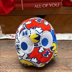 Pac-Man Sticker Bomb Plush 5" Toy Stuffed Doll Pacman 80"s figure Arcade ghost